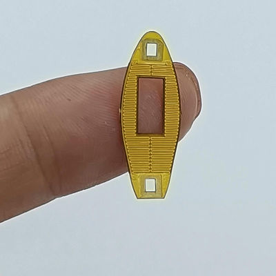 多目的Polyimideのヒーターの要素、黄色く黒い色の小さい温湿布12v