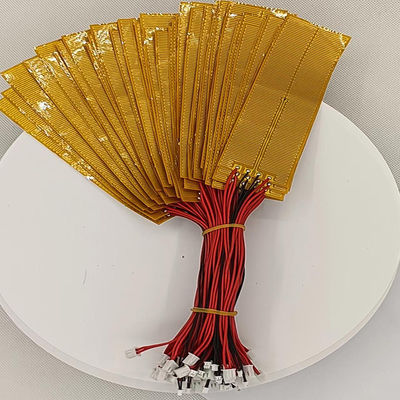 0.1mmの薄いPolyimideの暖房のフィルム、U字型枕のための適用範囲が広い注文のKaptonのヒーター