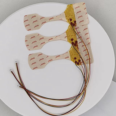 0.1mmの薄いPolyimideの暖房のフィルム、U字型枕のための適用範囲が広い注文のKaptonのヒーター
