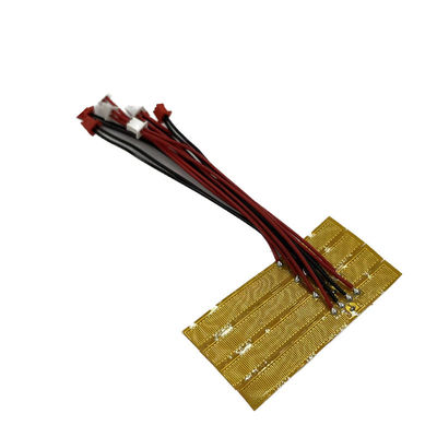 0.01 KG 柔軟な暖房パッド ロック温度 ポリアミド銅コア部品