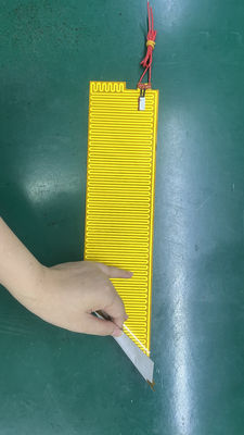 形とサイズ 3M のバックアレッシブとカスタマイズされたポリマイド カプトンフィルムヒーター